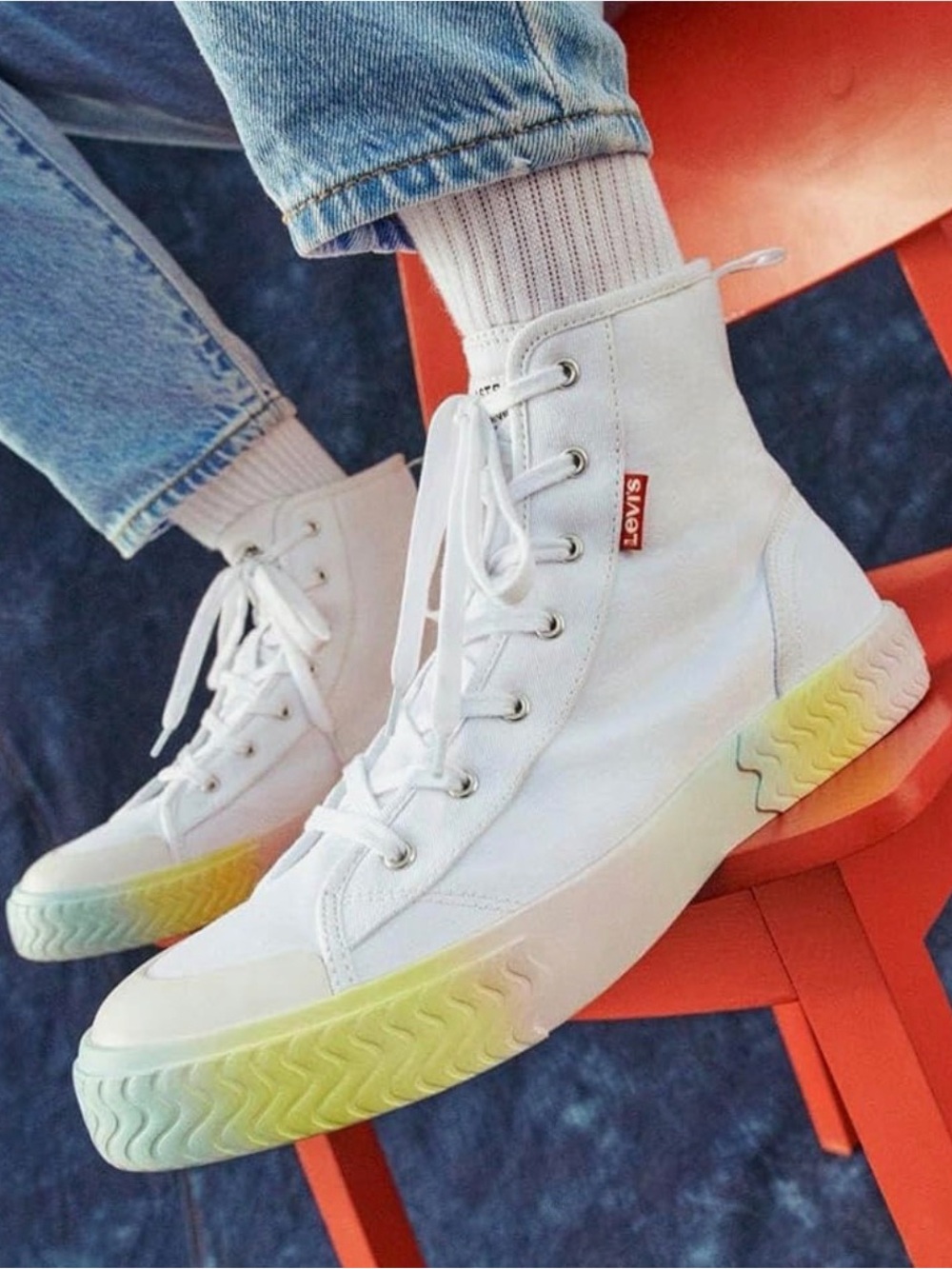 Levi's Women's Size 8 Modern Hi DF Fashion Sneakers. Multicolor. New. No tags.